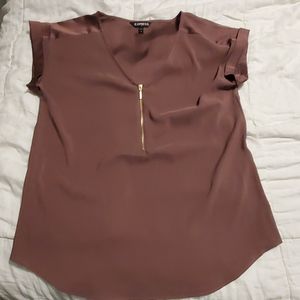 Express Grammercy satin top